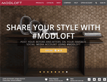 Tablet Screenshot of modloft.com
